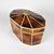 Traditional Vintage Maitland Smith Decagon Georgian Style Faux Tortoise Shell Decorative Box Caddy For Sale - Image 3 of 10