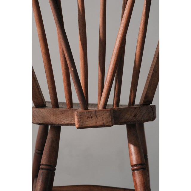 Antique English Windsor Dining Chair, 1890s For Sale - Image 6 of 12