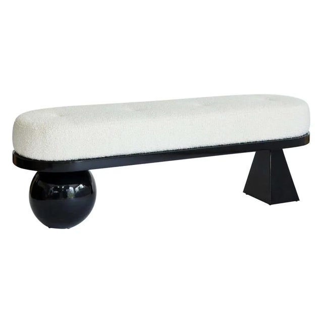 Postmodern Christian Siriano Leo Bench For Sale - Image 3 of 3
