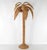 Palm Tree Floor Lamp in Rattan For Sale - Image 6 of 18