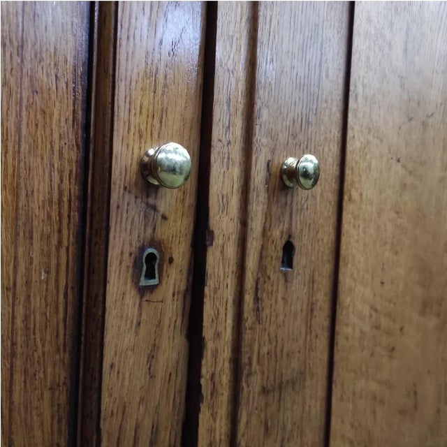 Antique Tambour Cabinet For Sale - Image 6 of 10