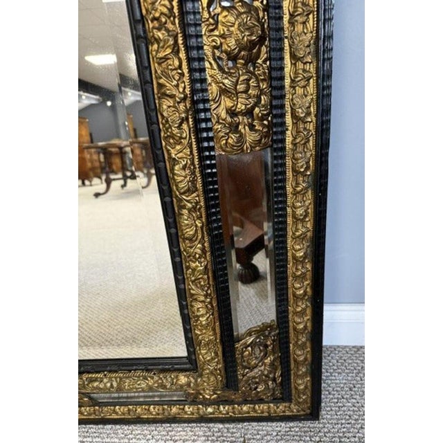 Gold Large Ornate Mirror, 1900s For Sale - Image 8 of 11