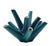 Vibi Torino Green Ceramic Multi-Flower Vase, Italy, 1960s For Sale - Image 6 of 6