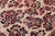 1970s Handmade Ivory Red Floral Oriental Rug 6'2" X 8'8" For Sale - Image 4 of 7