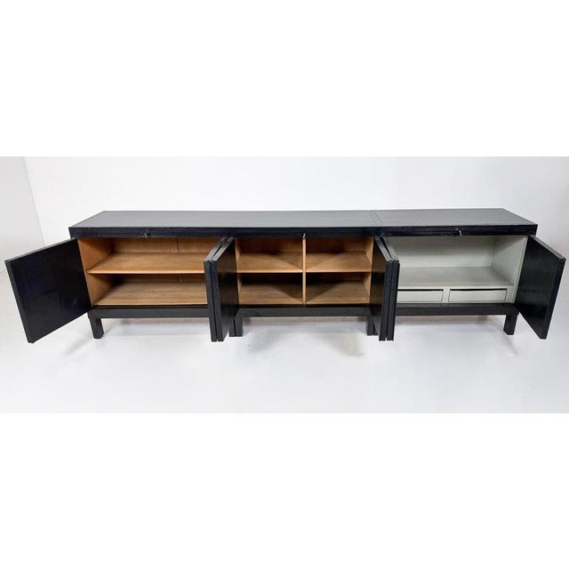 Mid-Century Modern Brutalist Sideboard attributed to De Coene, Belgium, 1970 For Sale - Image 4 of 6