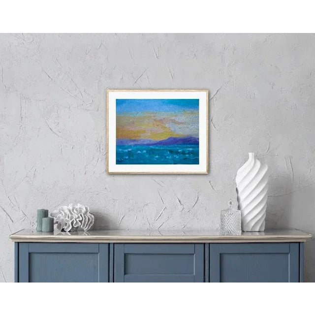 Modern Coastal Sunsets — Seascape Oil Painting For Sale - Image 4 of 9