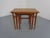 Vintage Teak Nesting Tables by Kai Kristiansen for Skovmand & Andersen, 1960s, Set of 3 For Sale - Image 10 of 18