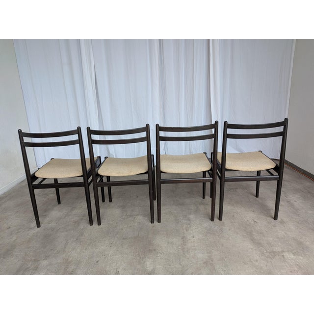 Vintage Dining Chairs in Beech from Stol Kamnik, 1970s, Set of 4 For Sale - Image 12 of 18