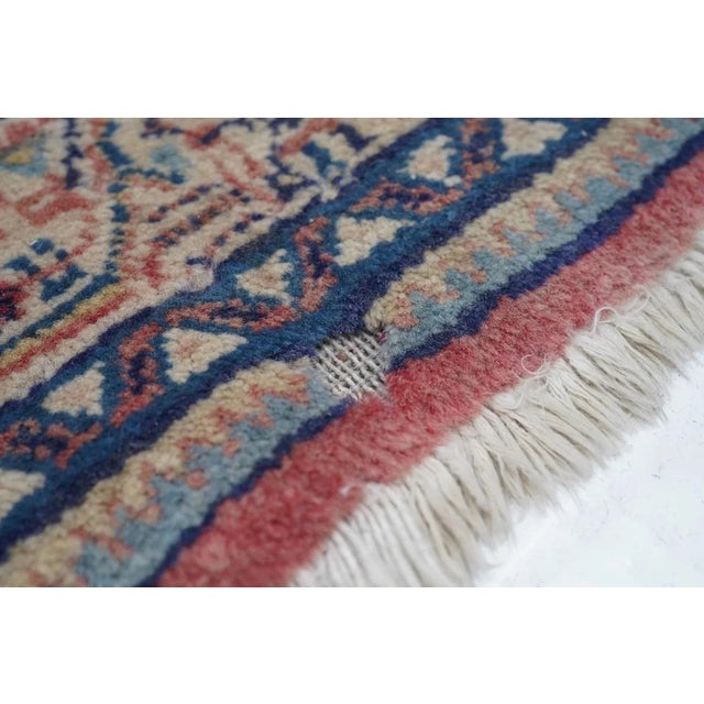 Vintage Saraband Rug 3' x 5' For Sale - Image 4 of 10