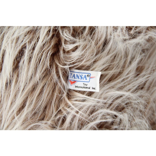 Vintage Life-Sized Stuffed Sheep Ottoman For Sale - Image 15 of 15