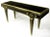 Mastercraft Mastercraft Black Lacquer and Brass Empire Moderne Console Table For Sale - Image 4 of 10