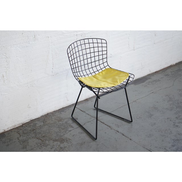 Yellow Knoll Harry Bertoia Children's Yellow Chair For Sale - Image 8 of 8