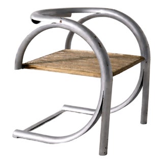 Modernist Italian Prototype FerroTipi Armchair from G.Malacrida and P. Resmini, 1968 For Sale