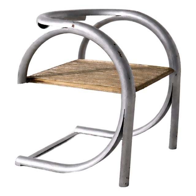 Modernist Italian Prototype FerroTipi Armchair from G.Malacrida and P. Resmini, 1968 For Sale