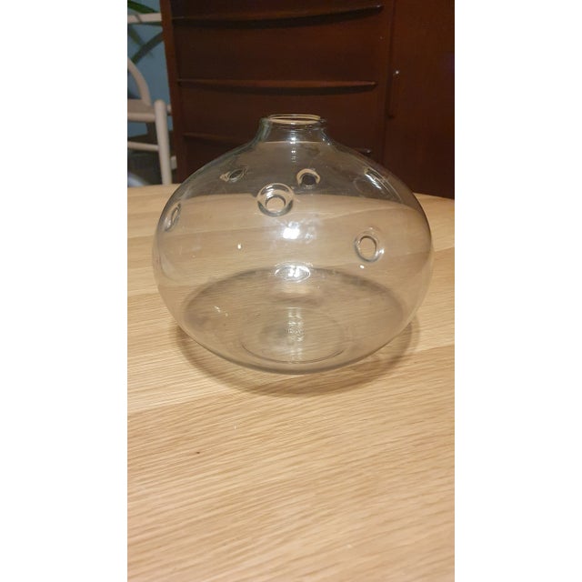 Michael Bang Vintage "Hull" Glass Vase by Michael Bang for Holmegaard For Sale - Image 4 of 5