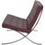 Barcelona Chair in Burgundy Leather by Ludwig Mies van der Rohe, 2000s For Sale - Image 17 of 18