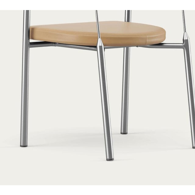 Chairman Chair in Walnut with Upholstery in Sand by Henrik Tengler for One Collection For Sale - Image 9 of 15