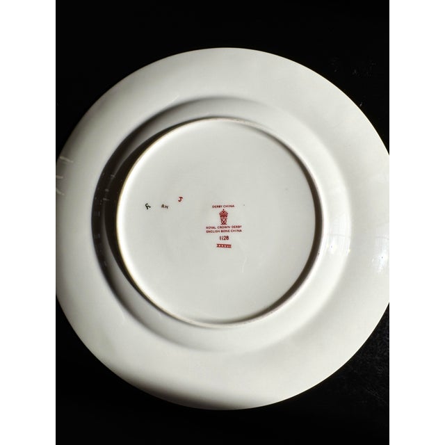 1975 Royal Crown Derby Old Imari ~ Pattern 1128 ~ XXXVIII ~ Salad Plate For Sale - Image 11 of 12