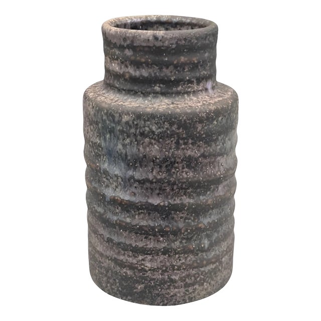 Vintage Dutch Brutalist Studio Ceramic Vase by Mobach Keramik, 1960s For Sale