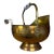 Brass Fireplace Scuttle Bin For Sale