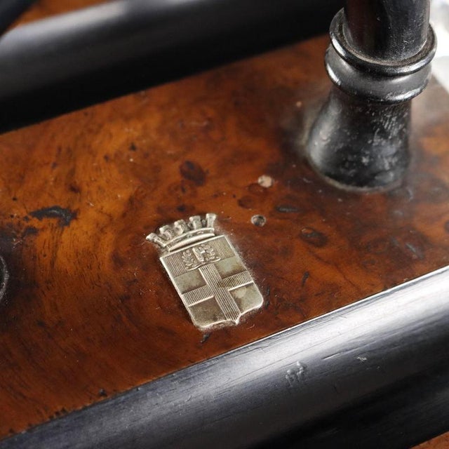 Wooden Inkwell with Drawer For Sale - Image 5 of 9