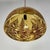 Goldenrod Mid-Century Resin Fern Pendant Lamp, Italy, 1970s For Sale - Image 8 of 11