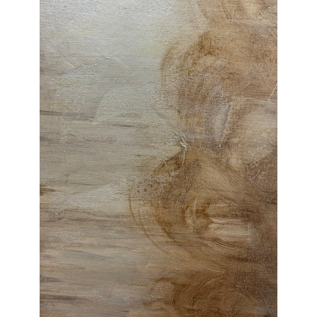 Soyeon for Z Gallerie “Flatiron” Abstract Canvas Artwork For Sale - Image 9 of 12