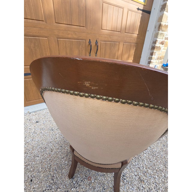 Antique Victorian Needlework Parlor Chair For Sale - Image 18 of 18