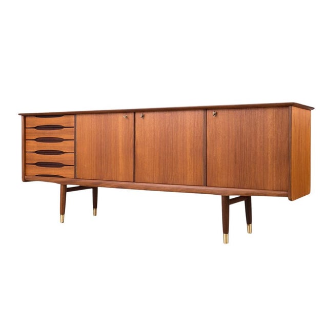 Teak Sideboard from Brødrene Sörheim, Norway, 1960s For Sale - Image 14 of 14