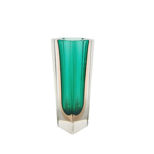 Italian Murano Glass Vase from Mandruzzato, 1950s For Sale - Image 14 of 14