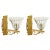Murano Glass and Brass Flower Sconces from Barovier, 1950s, Set of 2 For Sale - Image 15 of 15