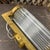Two 1980s Art Deco Style Brass and Glass Italian Theater Wall Sconces For Sale - Image 6 of 18