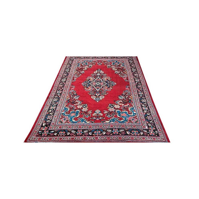 Discover the appeal of the unique 7x11 Old Persian Mahal Area Rug, which adds classic style to your house. This gorgeous...