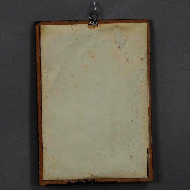 Wooden Carved Victorian Lady Wall Plaque, 1920s For Sale - Image 4 of 5