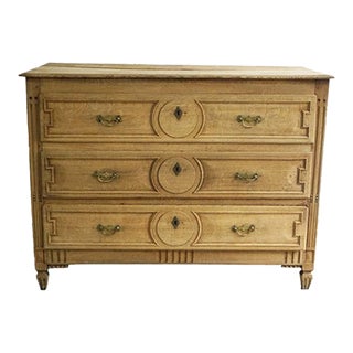 Louis XVI Style Bleached Commode, Belgium For Sale