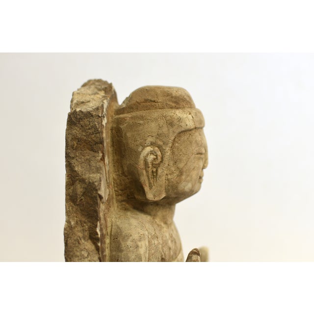 19th Century Stone Young Buddha Shakyamuni For Sale - Image 13 of 14