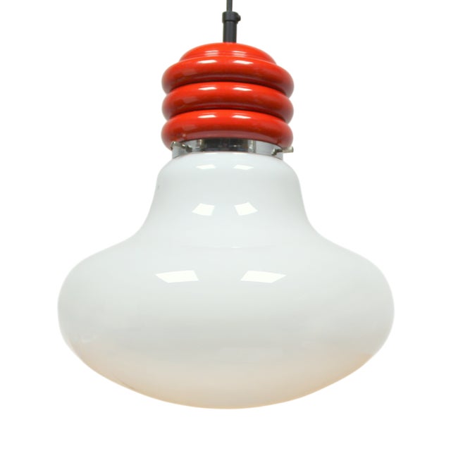 Vintage Light Bulb Shaped Lamp, 1960s For Sale