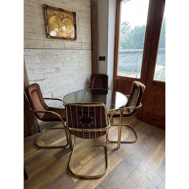 Gastone Rinaldi Copper Dining Set from Gastone Rinaldi, 1970s, Set of 5 For Sale - Image 4 of 7