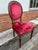 Pair of 20th Century Louis XVI Style Mahogany Upholstered Side Chairs For Sale - Image 16 of 17