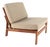 Sand-Colored Nimtofte Armchair from Komfort For Sale