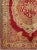 Tribal Ornate Rich Red and Cream Antique Turkish Ladik Rug With Floral Medallion 4'7 X 6'5 For Sale - Image 3 of 7