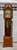 Colonial Cherry Grandfather Clock Vintage Moon Dial Triple Weights Chime For Sale - Image 12 of 18