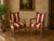 1920s Empire Style Children's Gondola Chairs in Cherrywood with Saber Legs and Curved Front Legs, 1920s, Set of 2 For Sale - Image 5 of 5