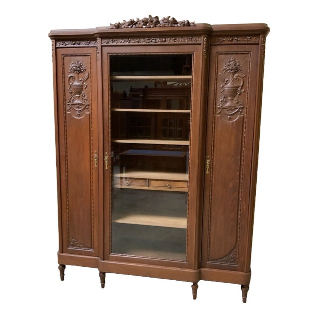 Antique Art Nouveau Display Cabinet, 1900 For Sale