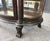 Early 1900s Curio Cabinet With Paw Feet For Sale - Image 9 of 14