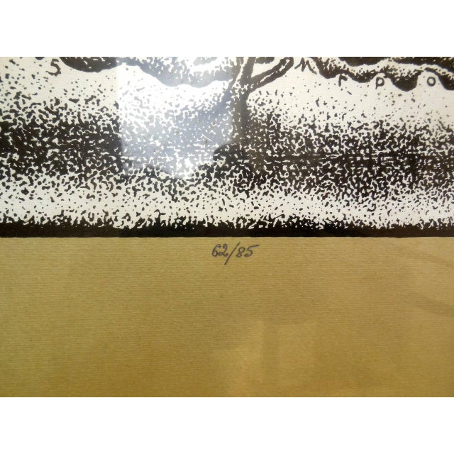 Michail Grobman, Flora and Fauna Silkscreen For Sale - Image 4 of 5