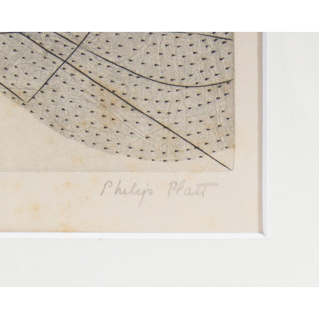Printmaking Materials “Blood and Sand” Abstract Etching by Daniel Philip Platt For Sale - Image 7 of 8