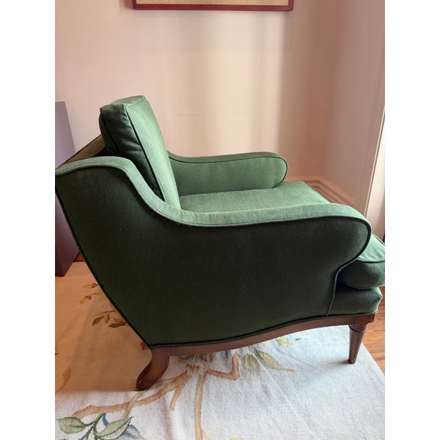 Midcentury Hollywood Regency Lounge Chair For Sale - Image 10 of 12