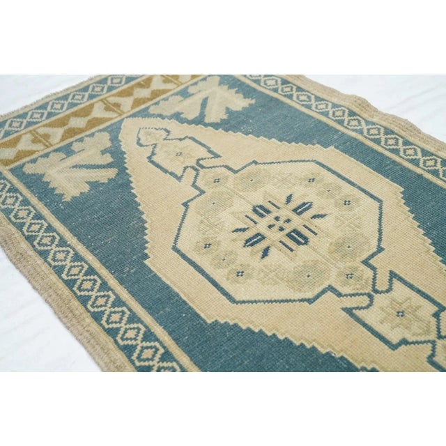 19th Century Turkish Rug 2'1'' X 3'5'' For Sale - Image 5 of 9