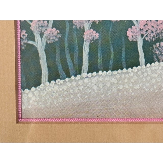 Signed and Dated Ivan Rabuzin 1979 Screen Print, Childs Decor, Croatian Art For Sale - Image 12 of 16